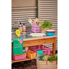 Rice Plastic Food Boxes - Turuncu