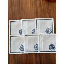 Zarif Dokunuş Kahve Peçetesi 6’lı Set ☕✨