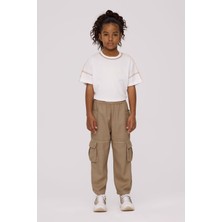 Tyess Bg Store Kız Çocuk Kahverengi Pantolon