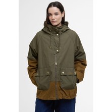 Barbour Hayley Showerproof Ceket GN31 Dusky Green/breen/ancient Tartan
