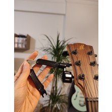 Gitar Burgu Çeviri - Gitar Tel Kesici - Akustik Gitar Pimi Çıkarıcı (String Winder)