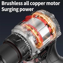 Waltmann Germany WXR-3200 Darbeli Kömürsüz Motor Samsung Pilli 2 Akülü Vidalama Matkap + 84 Parça Aksesuar
