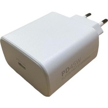  Redmi Note 12 Ile Uyumlu  45W Pd Destekli Type-C Hızlı Şarj Adaptörü S45