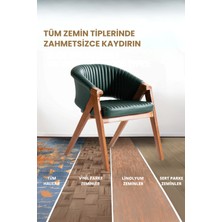 Sessiz Tapa – Sandalye Kaydırıcı & Zemin Koruyucu -Masa Sandalye Çivili Tapa - Silentplug