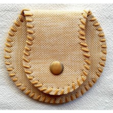 Sska Deri Bozuk Para Cüzdanı Çıtçıtlı El Yapımı