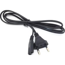 HDX-5527 Güç Power Teyp Fiş Kablosu C7 Siyah 1 Metre
