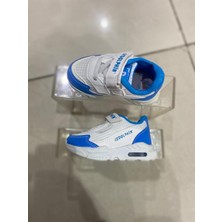 Aysun Ayakkabı Mavi Beyaz Anorak Dış Meteryal Bebek Spor Ayakkabı