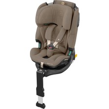 Maxi-Cosi Emerald 360 Pro I-Size Dünyanın Ilk Kızaklı, Araç Dışına Çıkabilen Isofix'li 360 Dönebilir Yatabilir 0-36 kg Bebek Oto Koltuğu Authentic Truffle