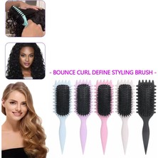 Bi Gru Domuz Kılı Curl Define Styling Brush Bounce Curl Defining Styling Brush ile Mükemmel Bukleler (Yurt Dışından)