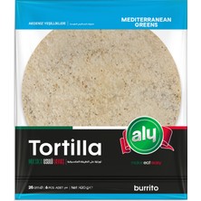 Aly Akdeniz Yeşillikleri Tortilla 25 cm 6' Lı