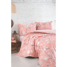 Çift Kişilik Nevresim Takımı Pamuklu Çiçek Harmanı