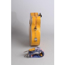 Miomia Kadın Sarı Özel Tasarım Gitar Şeklinde Çanta