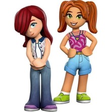 LEGO® Friends Minik Aksesuar Mağazası 42608 - 6 Yaş ve Üzeri Çocuklar için Paisley ve Candi Minifigürü İçeren Yaratıcı Oyuncak Yapım Seti (129 Parça)