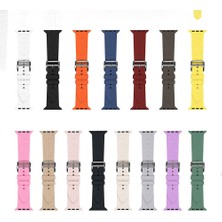 Watch 7 45MM Krd-92 Uyumlu Kordon Zore - Petrol Yeşil