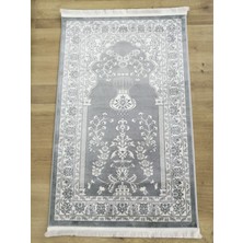 Empera Pırlanta Karya Akrilik Yumuşak Parlak Iplik Dokuma Seccade 78 x 125  cm  Gri
