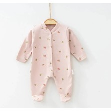 Baby Wings Çıtır Çiçek Baskılı Kız Tulum