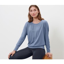 Tchibo Spor ve Yoga Tişörtü, Mavi