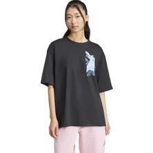 adidas Lens Kadın Siyah Günlük Stil T-Shirt JJ4063