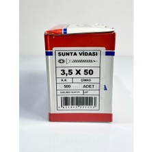 Yağmur Vida Sunta Vidası 3.5X50 -Çinko - 500 Adet
