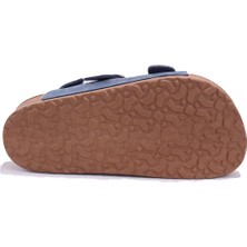 Fly Soft S961 Lacivert Ortopedik Günlük Erkek Çocuk Spor Sandalet