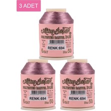 3 Adet Altınbaşak Oya ve Dantel Ipi 20 gr - Royaleks - No: 694