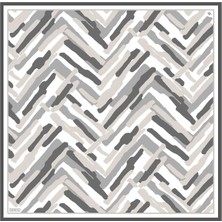 Lêvi D'or Armine İpek Eşarp 2025 Yaz - 9303-82 Krem Gri Twill