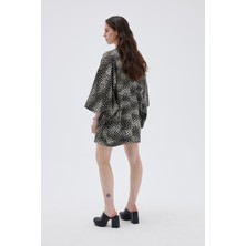 Snowfall Ipek Vintage Kimono Ceket Haori