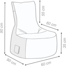 Earmut Diamond  XXL Armut Koltuk