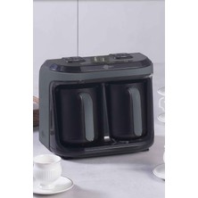 Hatır Hüp Düet Ikili Aroma Türk Kahve Makinesi Space Gray