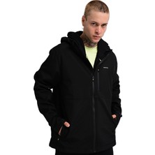 Sportive Orense Softshell Erkek Siyah Günlük Stil Mont 24KE020-SYH