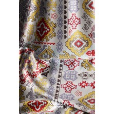 Anatolia 8 Desenli Dijital Baskılı Kumaş Süetimsi Doku En 155CM Kms-13