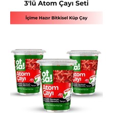 Otsa 3'lü Küp Atom Çayı Seti