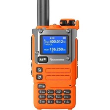 Uv-K6 El Telsizi Full Aksesuar Mayk-Kablo-Esnek Anten Renk Seçenekli