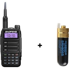 Uv-16 Pro Siyah+Bıdık Anten