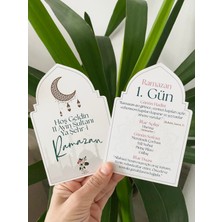 Noktra Design Kubbe Temalı Menülü Ramazan Takvimi