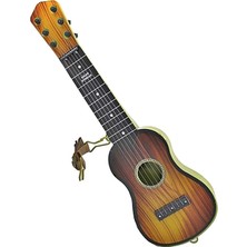 Ispanyol Gitar Ayarlanabilen 6 Telli Çocuk Gitar Oyuncak 50 cm