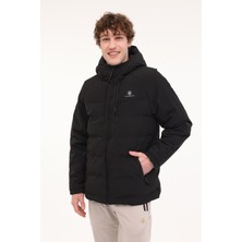Lumberjack ml Acelın Coat 4pr Siyah Erkek Kısa Kaban