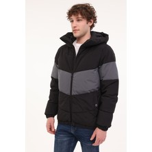 Kinetix ml Bagx Coat 4pr Siyah Erkek Kısa Kaban