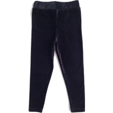 Timi Kids Kız Çocuk Fitilli Kadife Kumaş Beli Lastikli Basic Tayt Pantolon