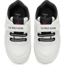 U.s. Polo Assn. Cameron Jr 5fx Beyaz Erkek Çocuk Sneaker