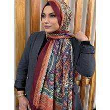 Hanzade Eşarp Etnik Desen Soft Şal