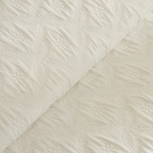 Karaca Home Arya Çift Kişilik Yatak Örtüsü Seti Offwhite