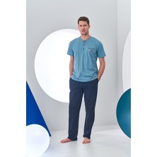 Pjs Erkek 3'lü Fleto Cep Patlı Pijama Şort Takım