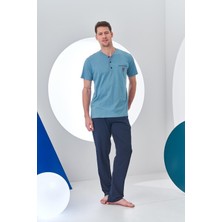 Pjs Erkek 3'lü Fleto Cep Patlı Pijama Şort Takım