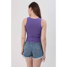Fibula Moda Kadın Askılı Tişört