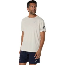 Asics Icon Erkek Bej Koşu T-Shirt 2011D239-200