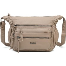 Yıkama Deri Askılı Kadın Postacı Çantası 21K Barcelona 1919