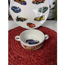 5 Parça Şimşek Mcqueen Model Çocuk Bebek Yemek Takımı Beslenme Seti
