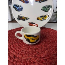 5 Parça Şimşek Mcqueen Model Çocuk Bebek Yemek Takımı Beslenme Seti