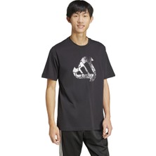 adidas Hot Erkek Siyah Günlük Stil T-Shirt JI6787